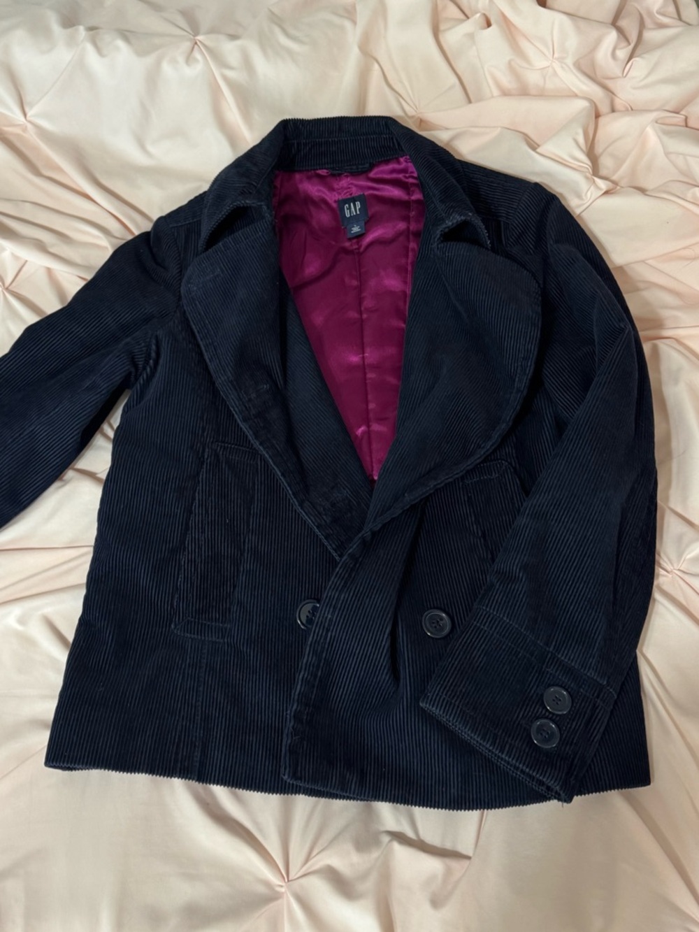 vintage gap double breasted coat